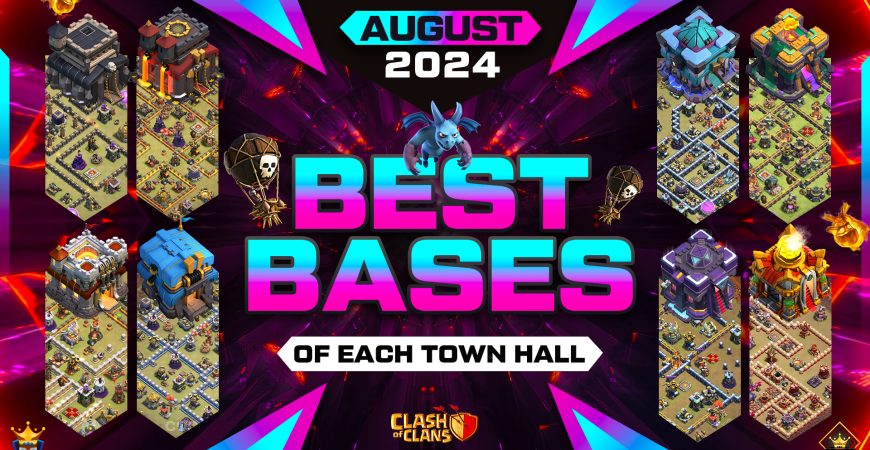 16 BEST WAR bases for EVERY Town Hall Level in Clash of Clans