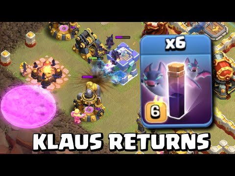 Klaus NEW BAT SPELL Army in Updated Hard Mode (Clash of Clans) – Lexnos Gaming