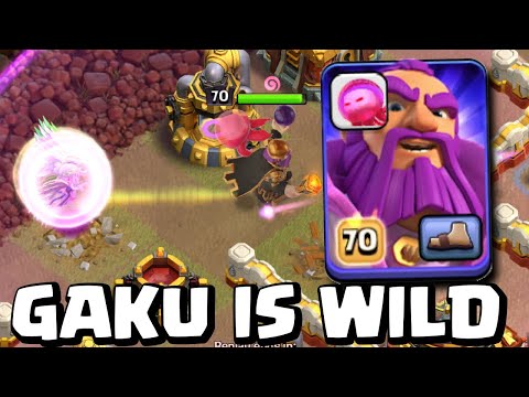 GAKU Warden Charge ENTIRE Base is Crazy (Clash of Clans) – Lexnos Gaming