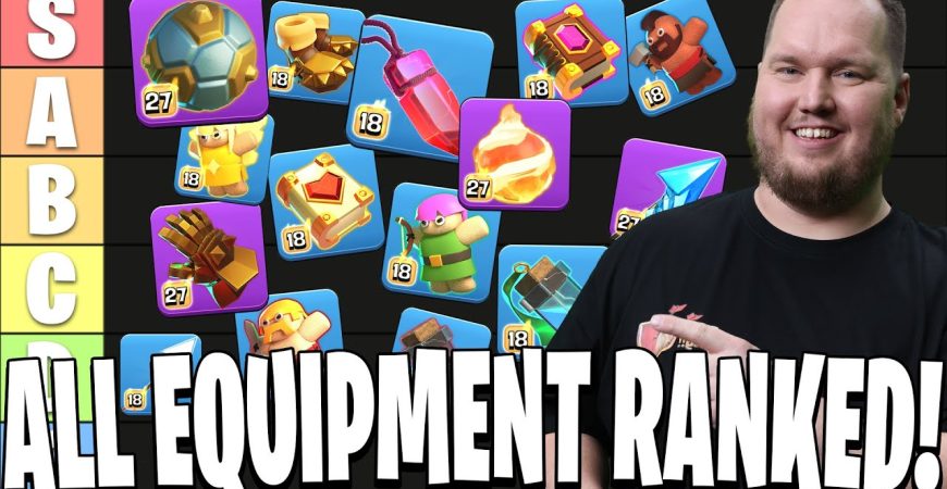 Rating EVERY Hero Equipment in Clash of Clans!