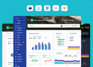 admin template spica admin dashboard