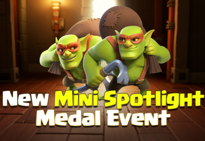 Mini Spotlight Medal Event | Clash Of Clans – September